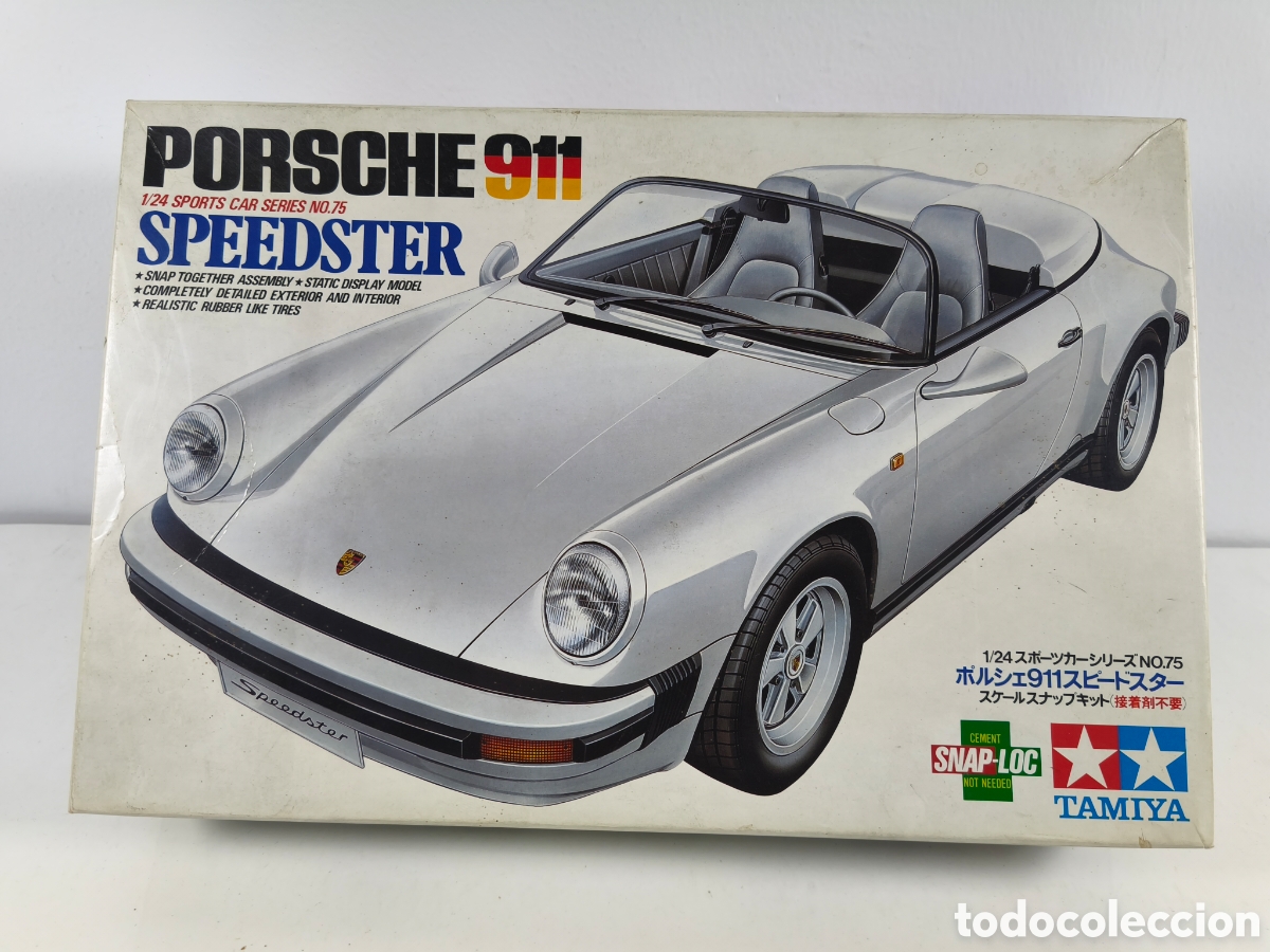 Maquetas: Porsche 911 Speedster de Tamiya esc. 1/24 a&ntilde;os 80 descatalogado