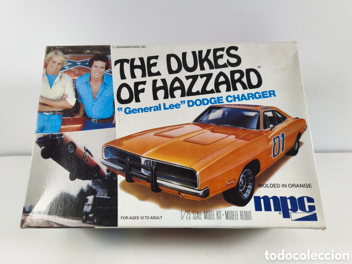 Maquetas: The Dukes of Hazzard GENERAL LEE Dodge Charger de MPC 1979 descatalogado unico