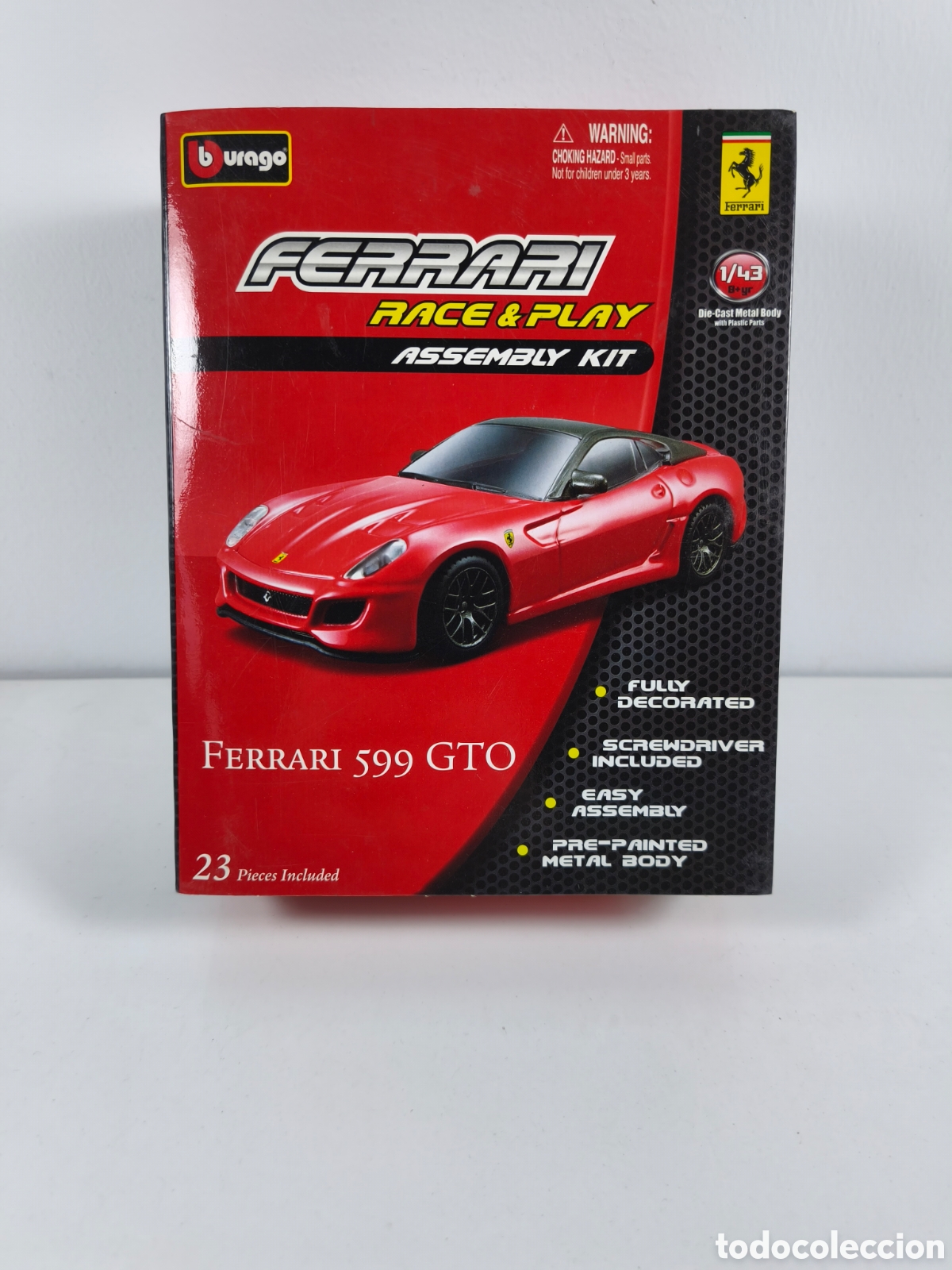 Maquetas: Kit Ferrari 599 GTO de Bburago esc. 1/43 burago