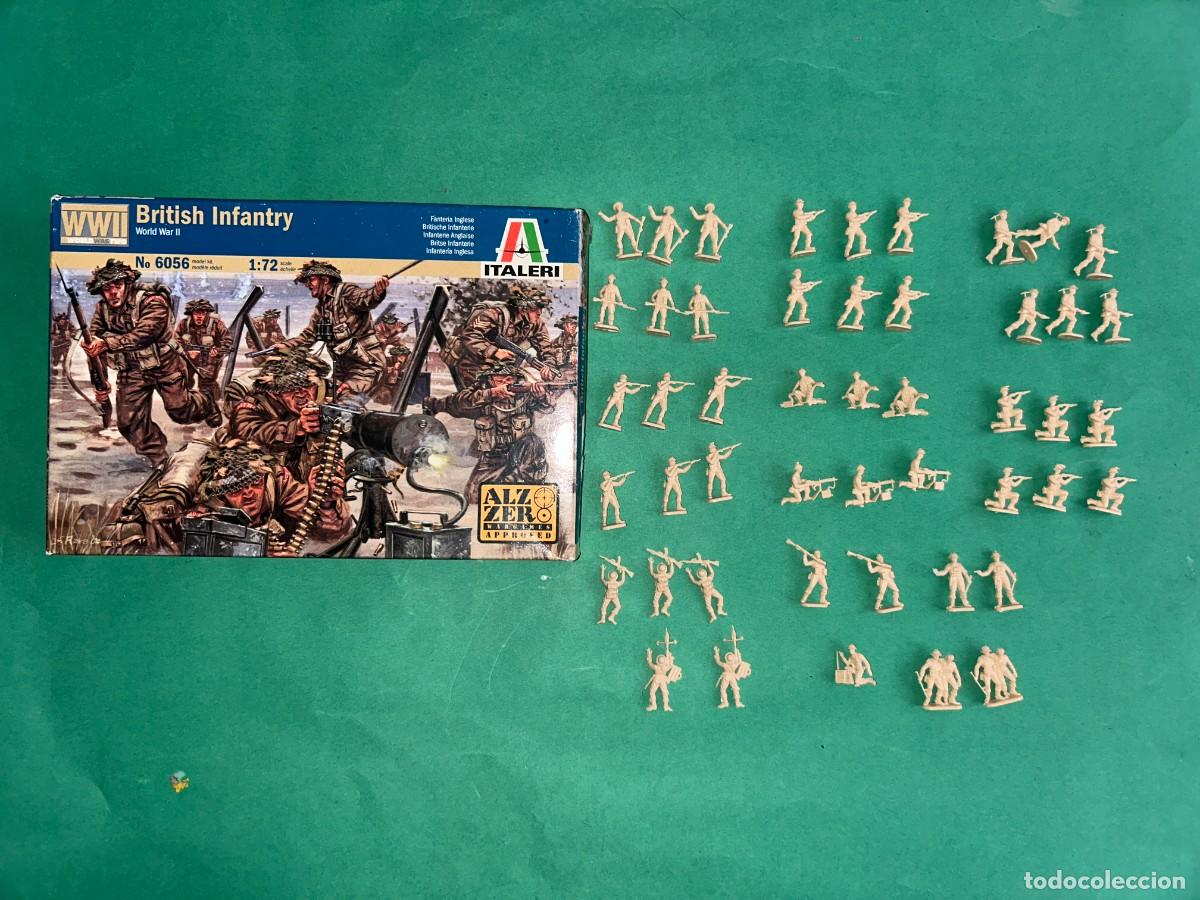 Maquetas: SOLDADOS BRITSH INFANTRY WWII DE ITALERI 1:72