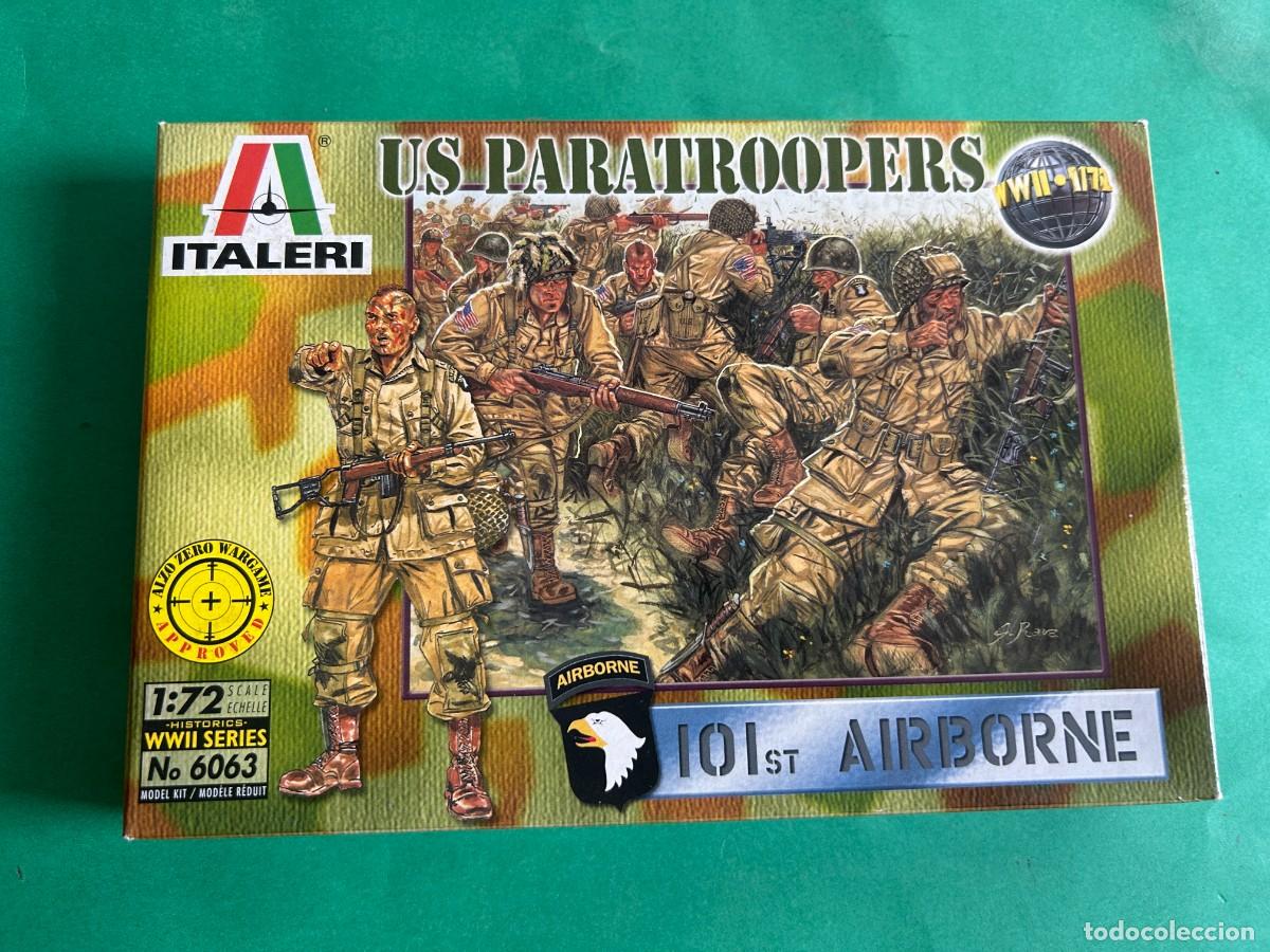 Maquetas: SOLDADOS US PARATROOPERS 101 st AIRBORNE WWII DE ITALERI 1:72