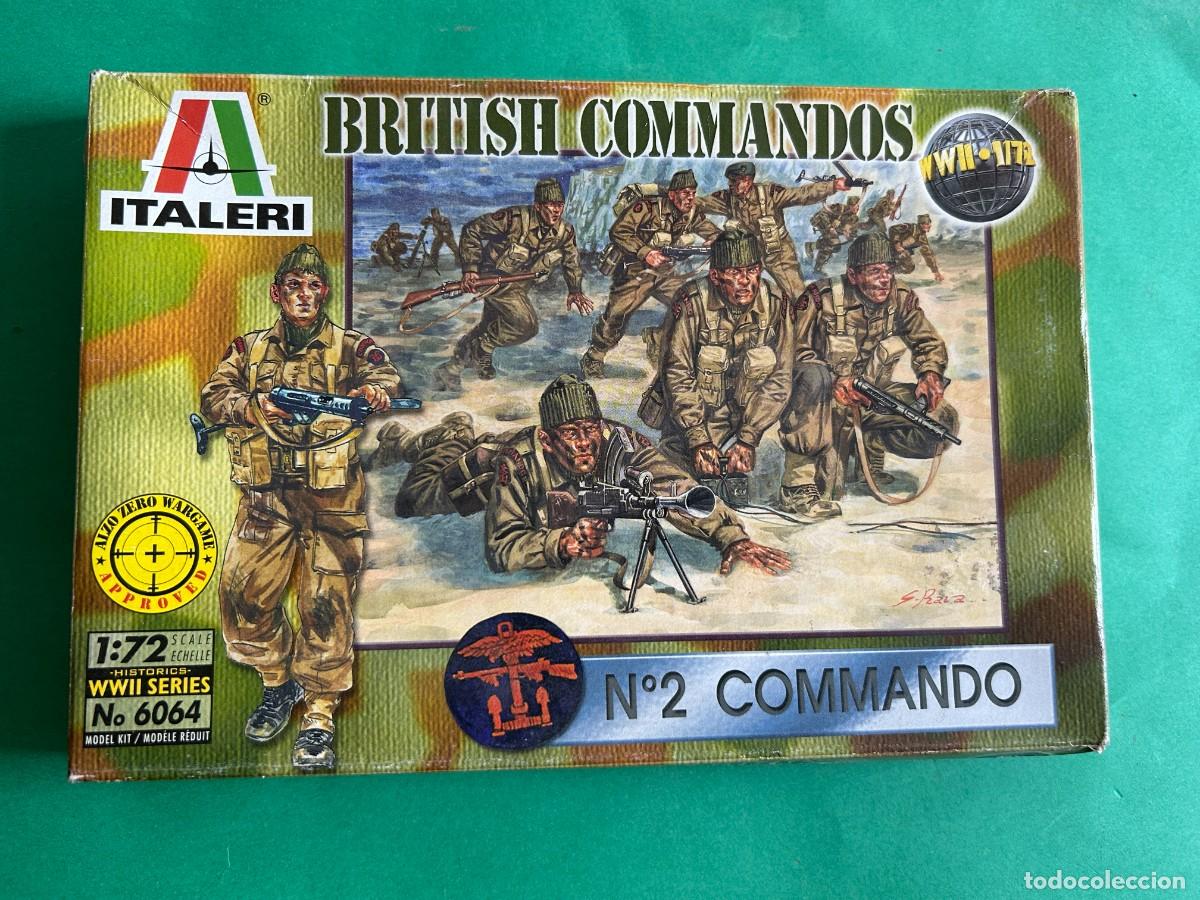 Maquetas: SOLDADOS BRITISH COMMANDOS N&ordm; 2 DE ITALERI 1:72 - Foto 1