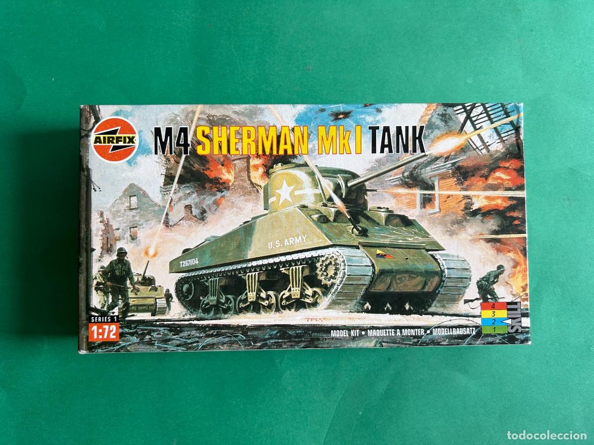 Maquetas: M4 SHERMAN MKI TANK DE AIRFIX 1:72 - Foto 1
