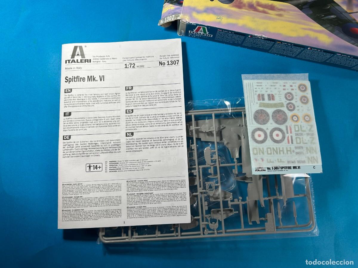 Maquetas: SPITFIRE Mx. VI DE ITALERI 1:72 - Foto 3
