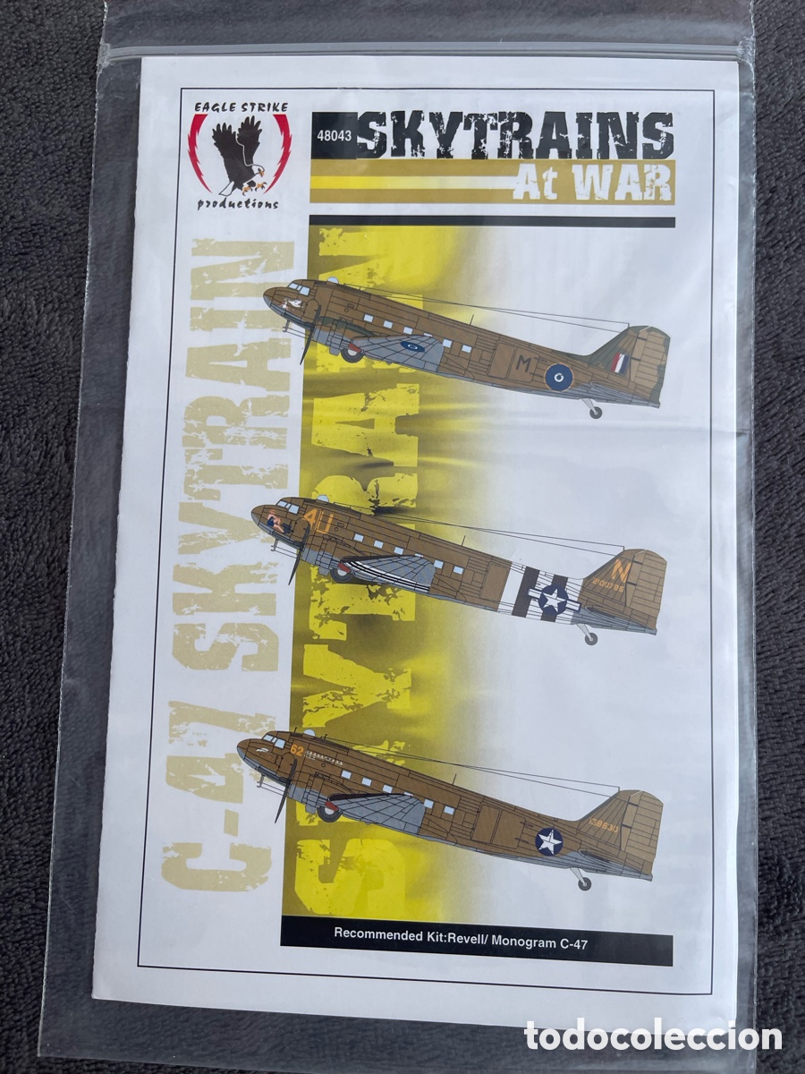 Maquetas: C-47 SKYTRAIN ( CALCAS ) 1:48 Eagle Strike 48043A maqueta avi&oacute;n