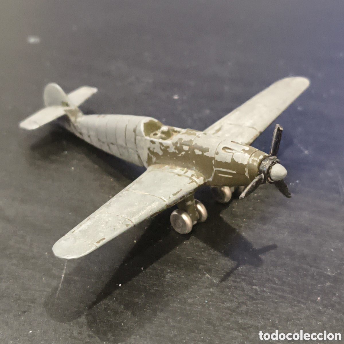 Maquetas: AVION DE COMBATE MESSERSCHMITT M700 DE PILEN SA FABRICADO EN METAL