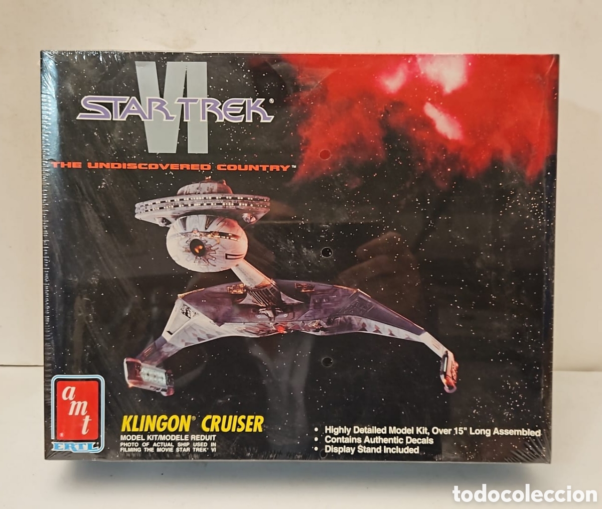 Maquetas: STAR TREK NAVE ESPACIAL KLINGON CRUISER, AML 8229. NUEVO SIN DESPRECINTAR.