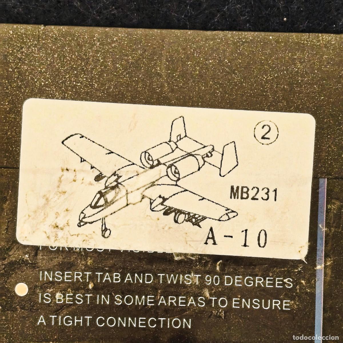 Maquetas: MAQUETA FAIRCHILD-REPUBLIC A-10 THUNDERBOL II.EN ACERO 3D PARA MONTAR SIN PEGAMENTO