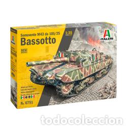 Maquetas: Maqueta Italeri Tanque Semovente M43 Bassotto Escala 1:35