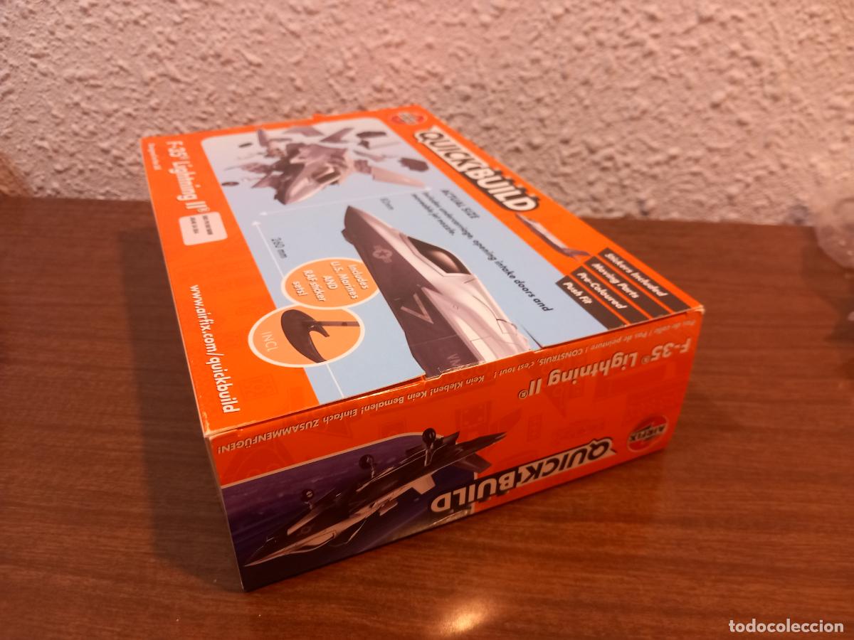 Maquetas: AIRFIX QUICK BUILD F-35 LIGHTNING II - Foto 4