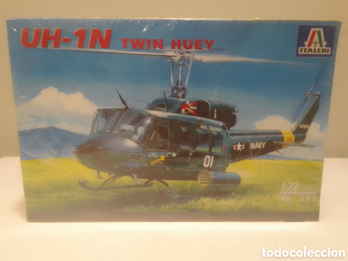 Maquetas: Maqueta helic&oacute;ptero UH - 1 N TWIN HUEY.