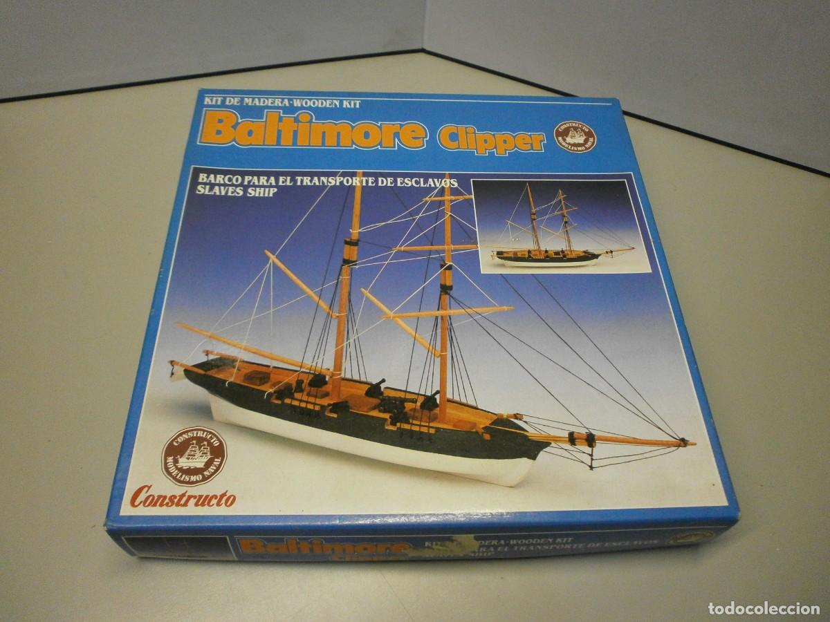 Maquetas: maqueta de madera barco baltimore clipper marca constructo