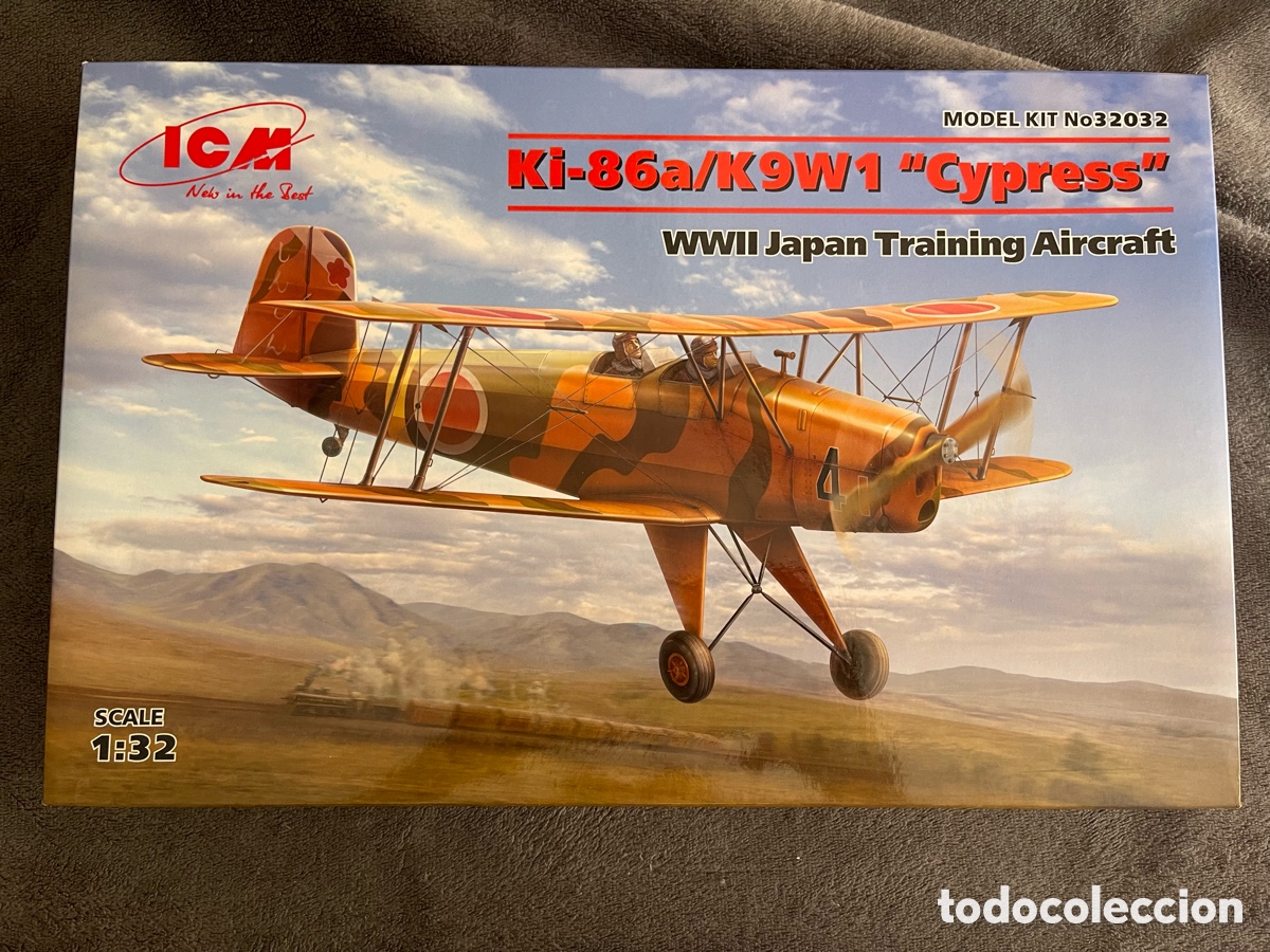 Maquetas: Ki-86a/K9W1 &rdquo;Cypress&rdquo; 1:32 ICM 32032 maqueta avi&oacute;n