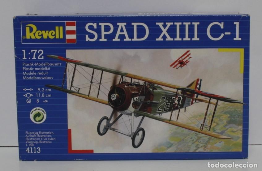 Maquetas: MAQUETA REVELL 4113 SPAD XIII C-1 ESCALA 1/72