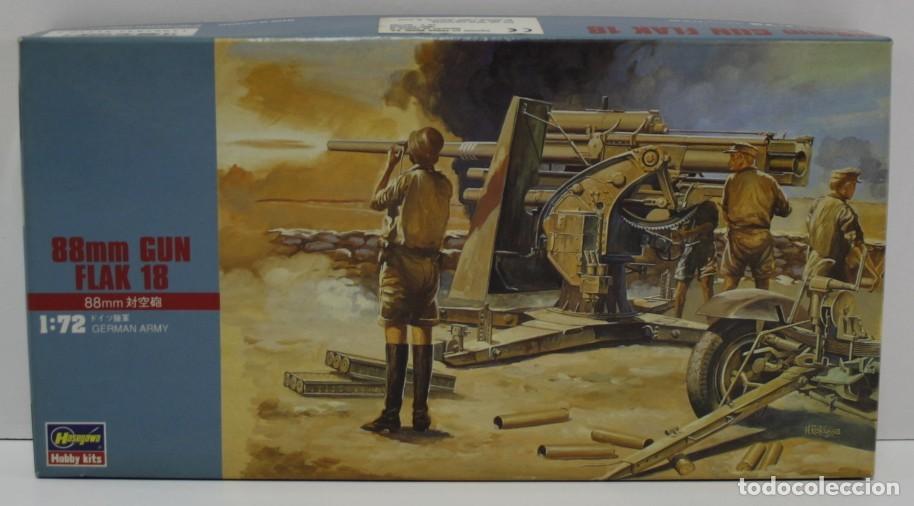 Maquetas: MAQUETA HASEGAWA 31110 88mm GUN FLAK 18 ESCALA 1/72