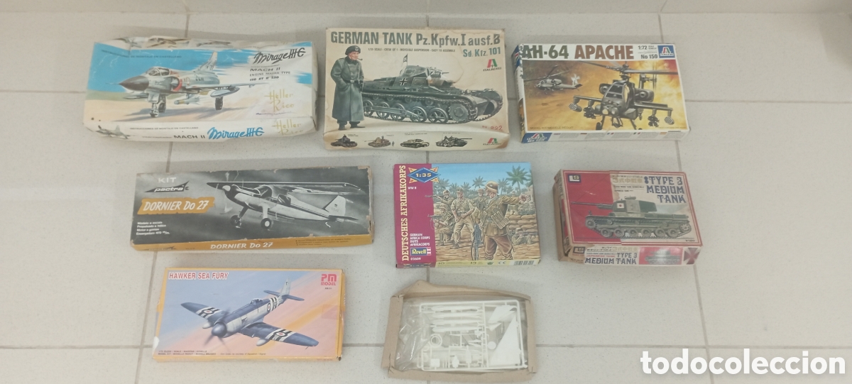 Maquetas: LOTE MAQUETAS REVELL ITALERI HELLER