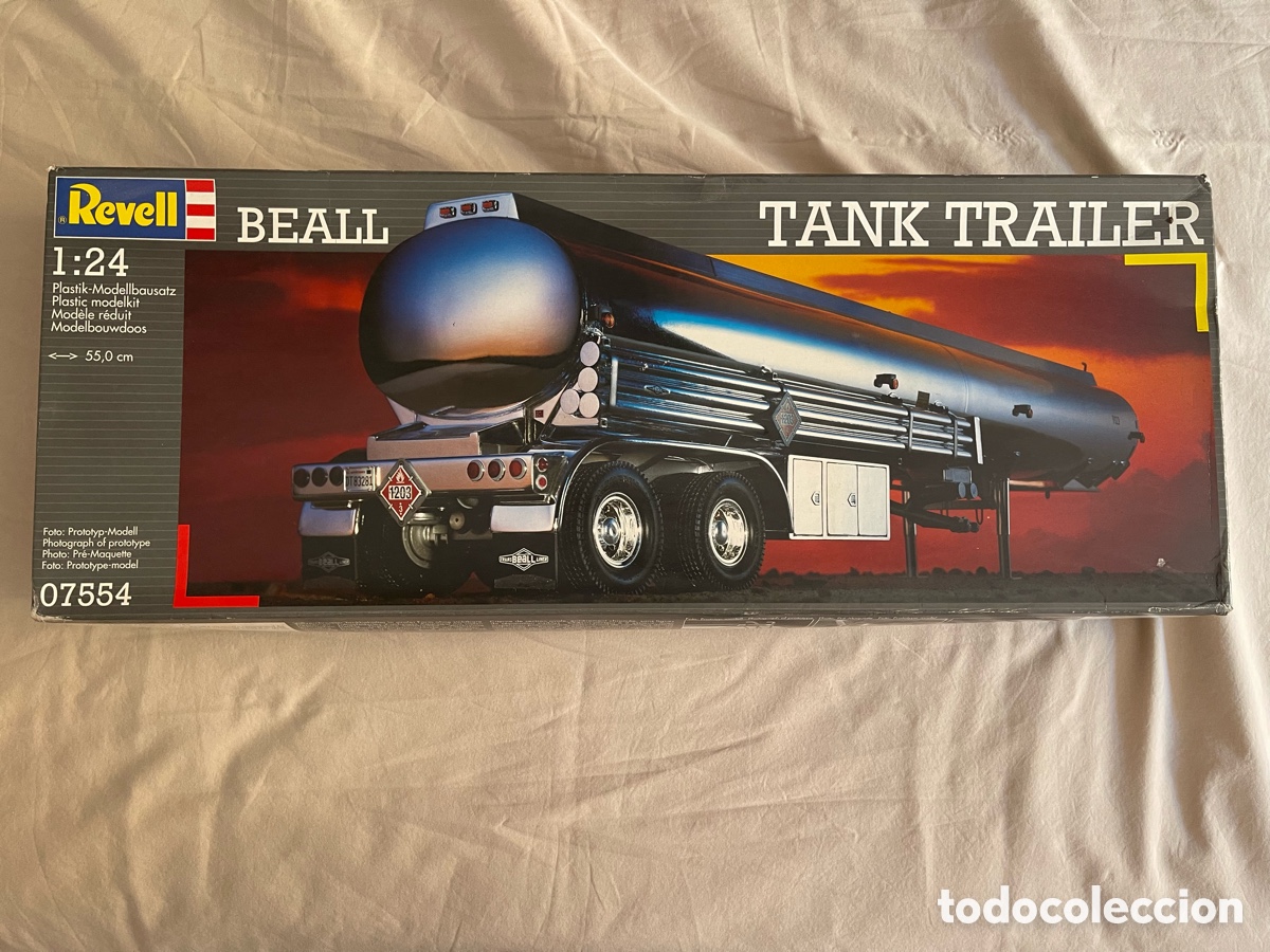 Maquetas: Beal TANK TR&Aacute;ILER 1:24 REVELL 07554 maqueta cami&oacute;n remolque