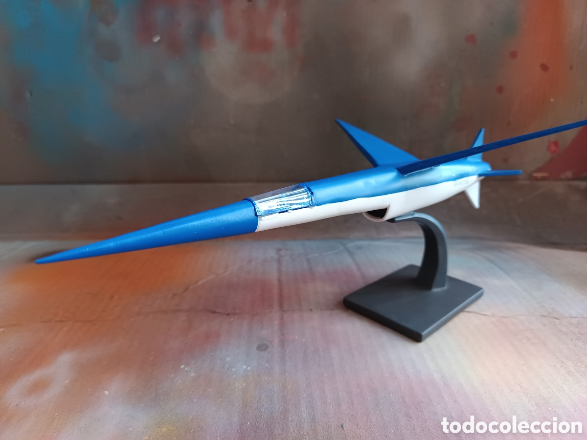 Maquetas: Aeronave &rdquo;El Espad&oacute;n SX-2&rdquo; Blake y Mortimer E.P. Jacobs (Tintin)