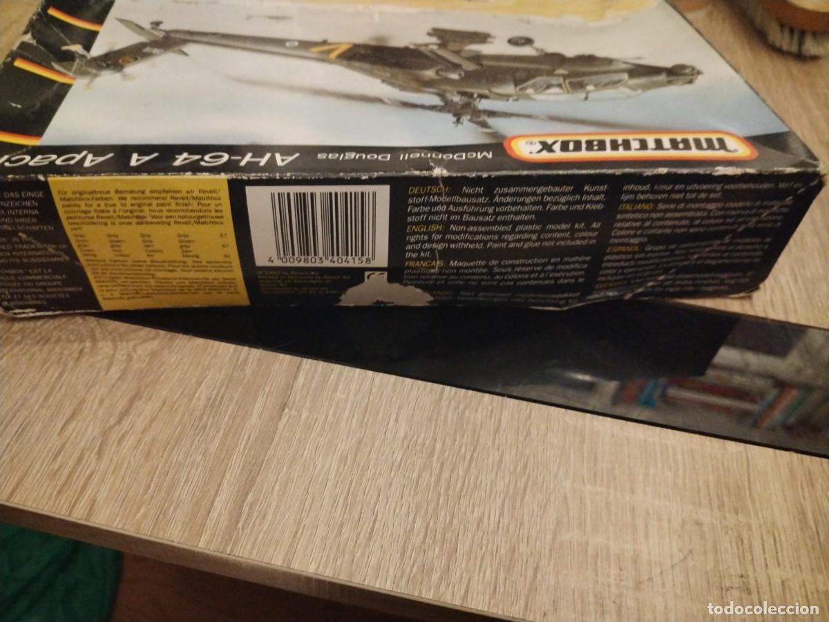 Maquetas: Helic&oacute;ptero de combate - a&ntilde;o 1992-AH-64 A apache -matchbox - Foto 4