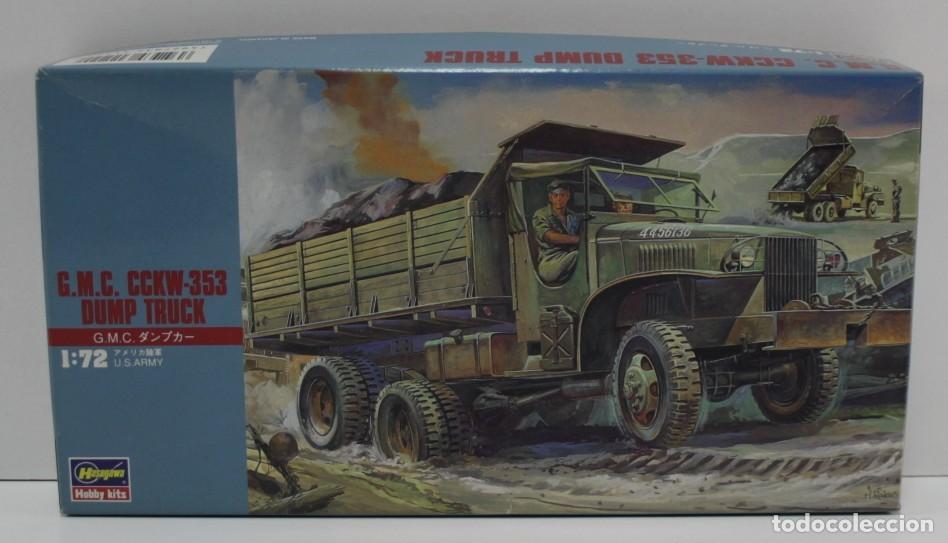 Maquetas: MAQUETA HASEGAWA 31122 G.M.C. CCKW-353 DUMP TRUCK ESCALA 1/72