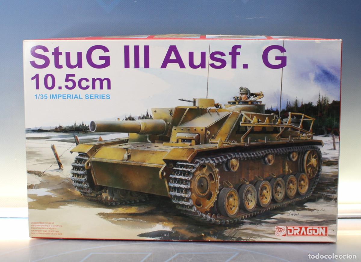 Maquetas: Miniaturas 1/35. Dragon 9058, tanque alem&aacute;n StuG III Ausf. G.