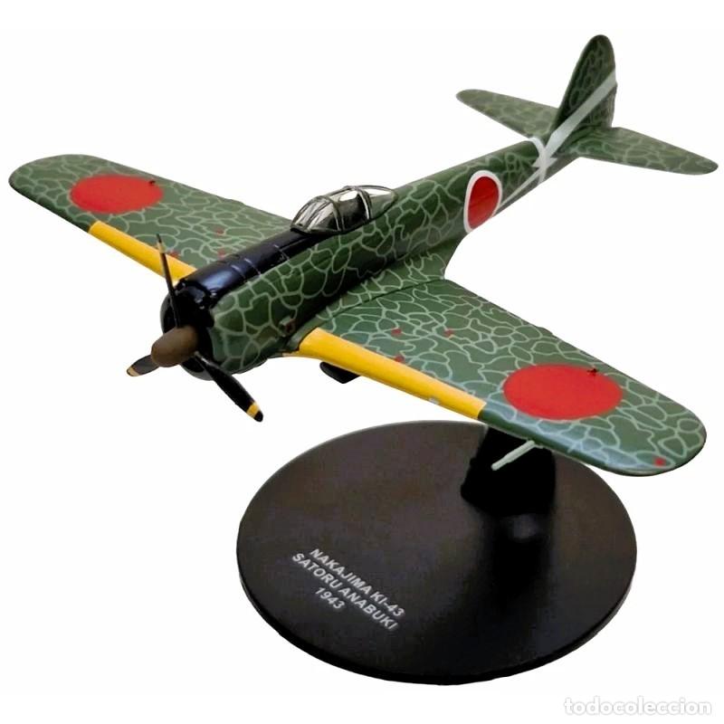 Maquetas: Atlas Editions, Ases Caza 2&ordf;GM 1:72. Nakajima Ki-43 Hayabusa IJAAF 50&ordm; Sentai, Satoru Anabuki, Jap&oacute;n