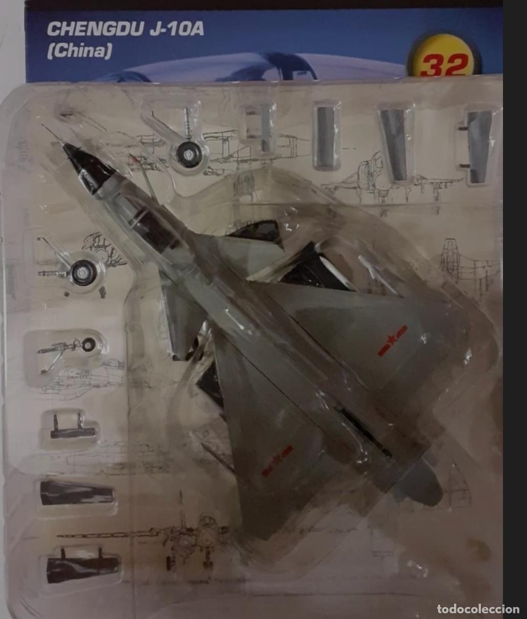 Maquetas: caza chengdhu j 10 a