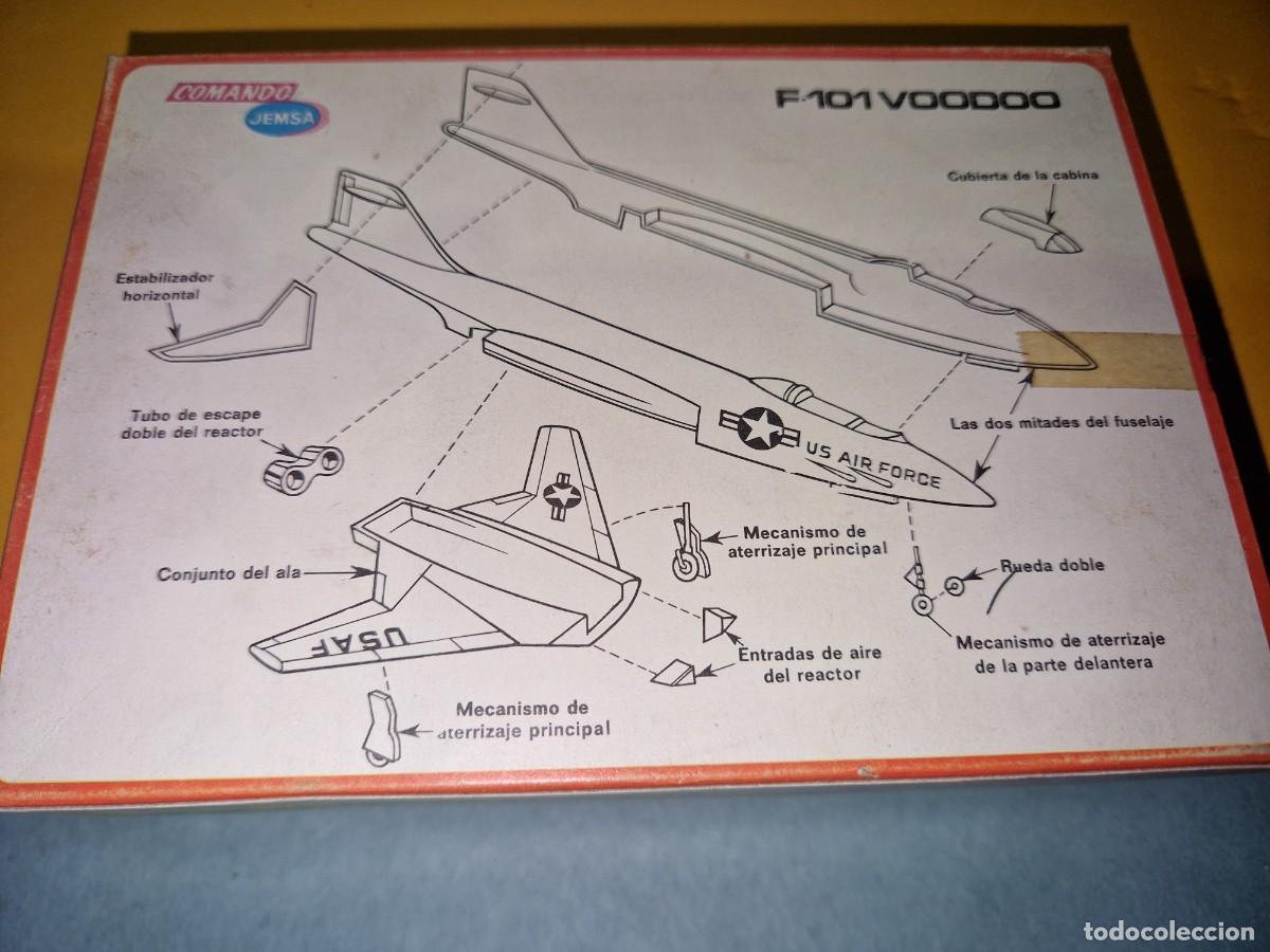 Maquetas: AVION COMANDO JEMSA - F-101 - US AIR FORCE - Foto 2