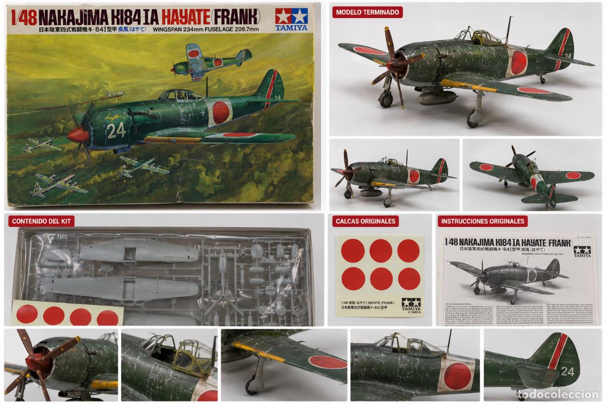 Maquetas: MAQUETA TAMIYA MA113 NAKAJIMA KI-84-IA HAYATE (FRANK) 1/48