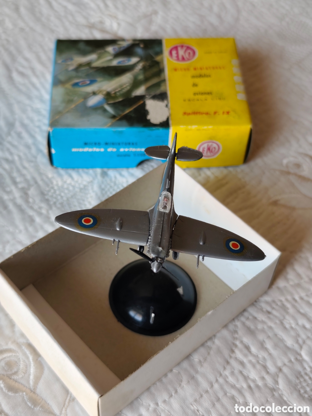 Maquetas: Maqueta Eko Spitfire F IX con caja ref 5010 - Foto 3
