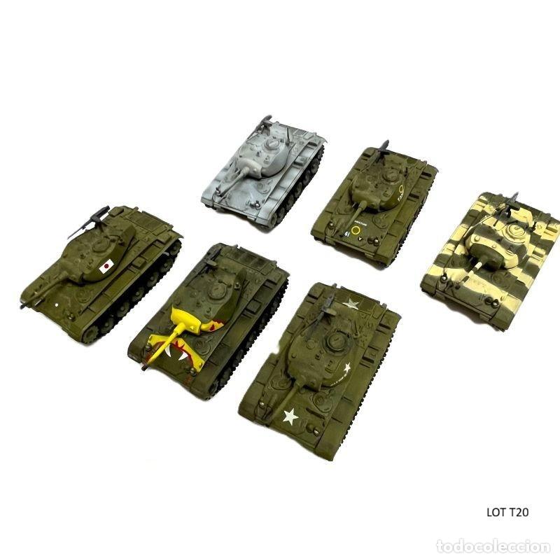 Maquetas: LOT T19 SET DE 6 TANQUES GUERRA FR&Iacute;A ESCALA 1:72 Hobby Master Ground Power Series M41 Walker Bulldog