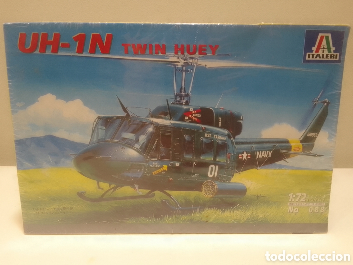 Maquetas: Maqueta helic&oacute;ptero UH - 1 N TWIN HUEY.