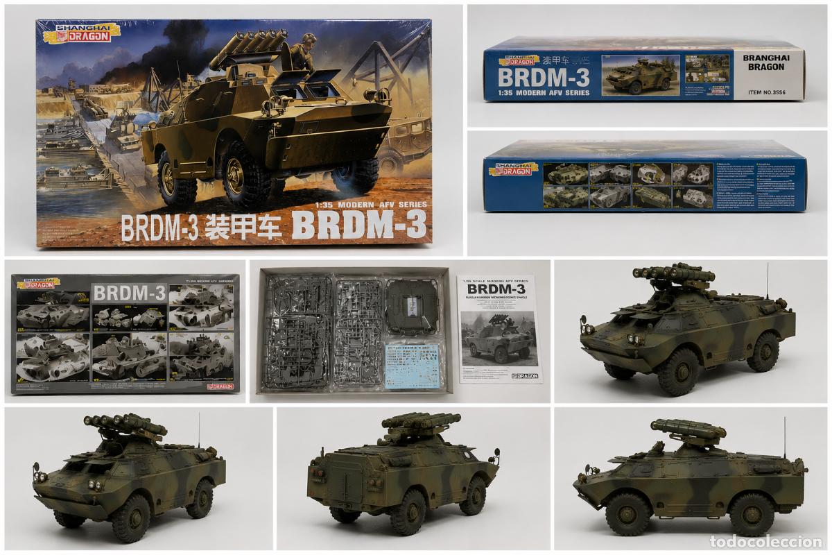 Maquetas: MAQUETA DRAGON 3514 BRDM-3 ESCALA 1/35