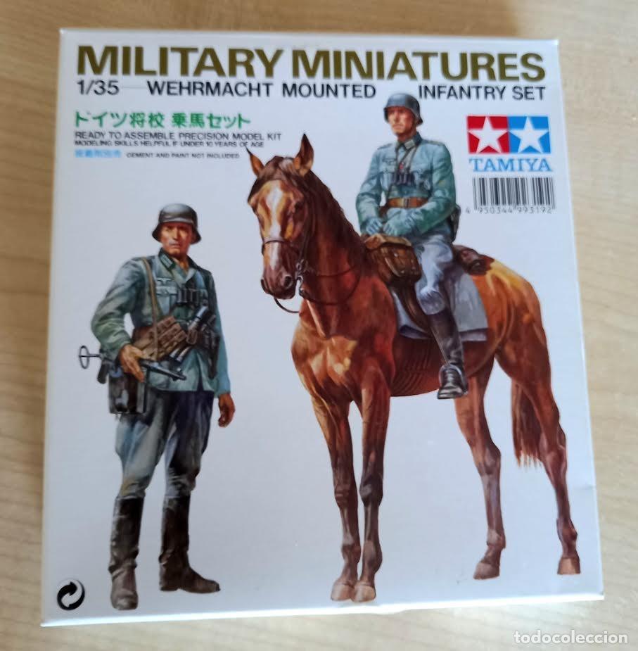 Maquetas: TAMIYA Military Miniatures 1/35 Wehrmacht mounted, infantry set