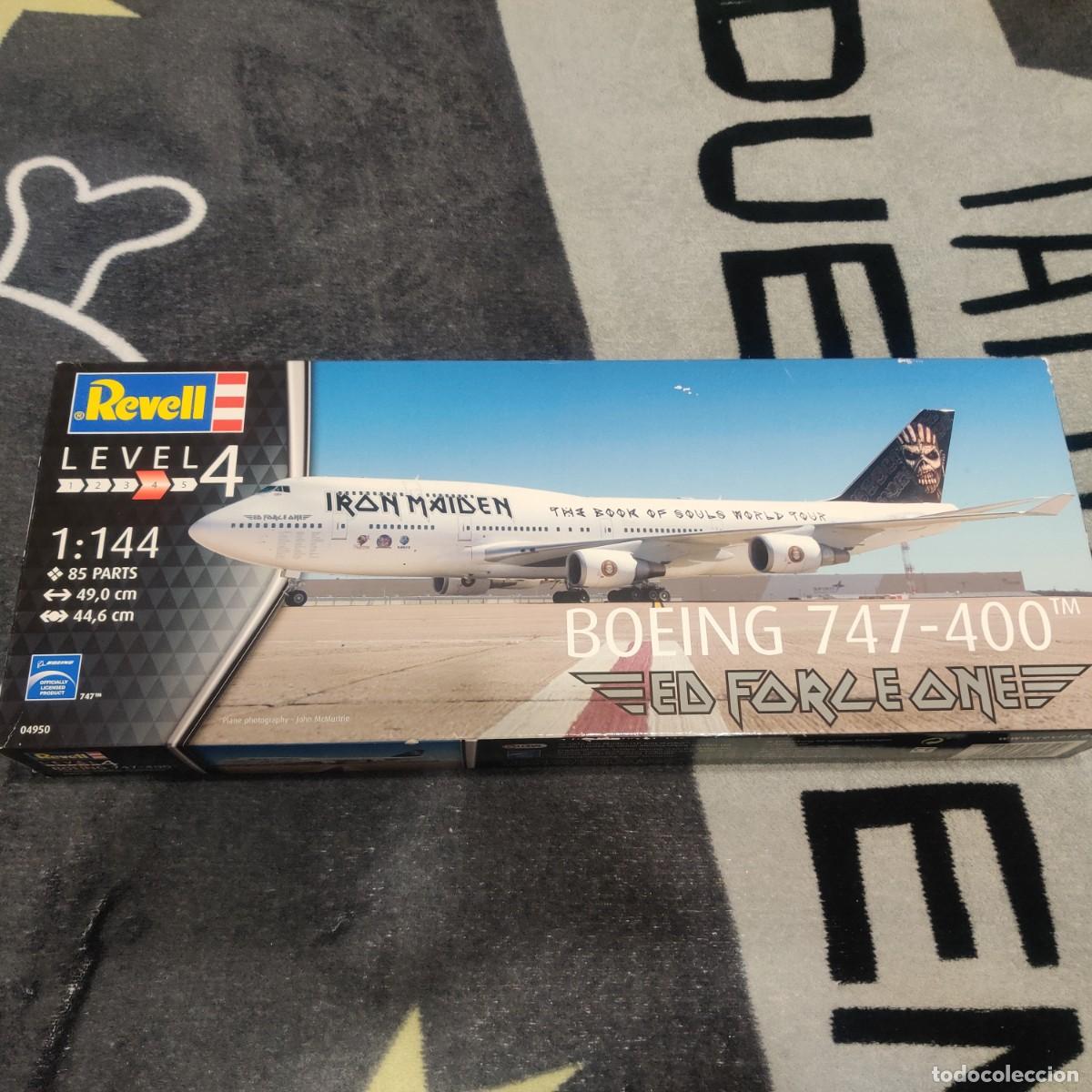 Maquetas: Maqueta Revell Iron Maiden Boeing 747-400