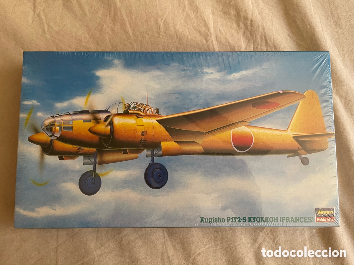 Maquetas: Kugisho P1Y2-S KYOKKOH (FRANCES) 1:72 HASEGAWA maqueta avi&oacute;n