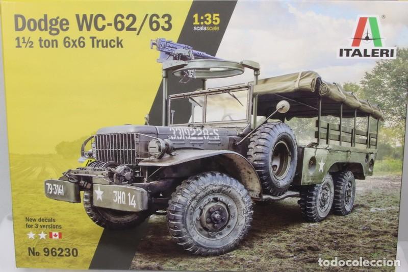 Maquetas: Maqueta camion Dodge WC-62/63 1 &frac12; ton 6x6 truck, ref. 96230, 1/35, Italeri