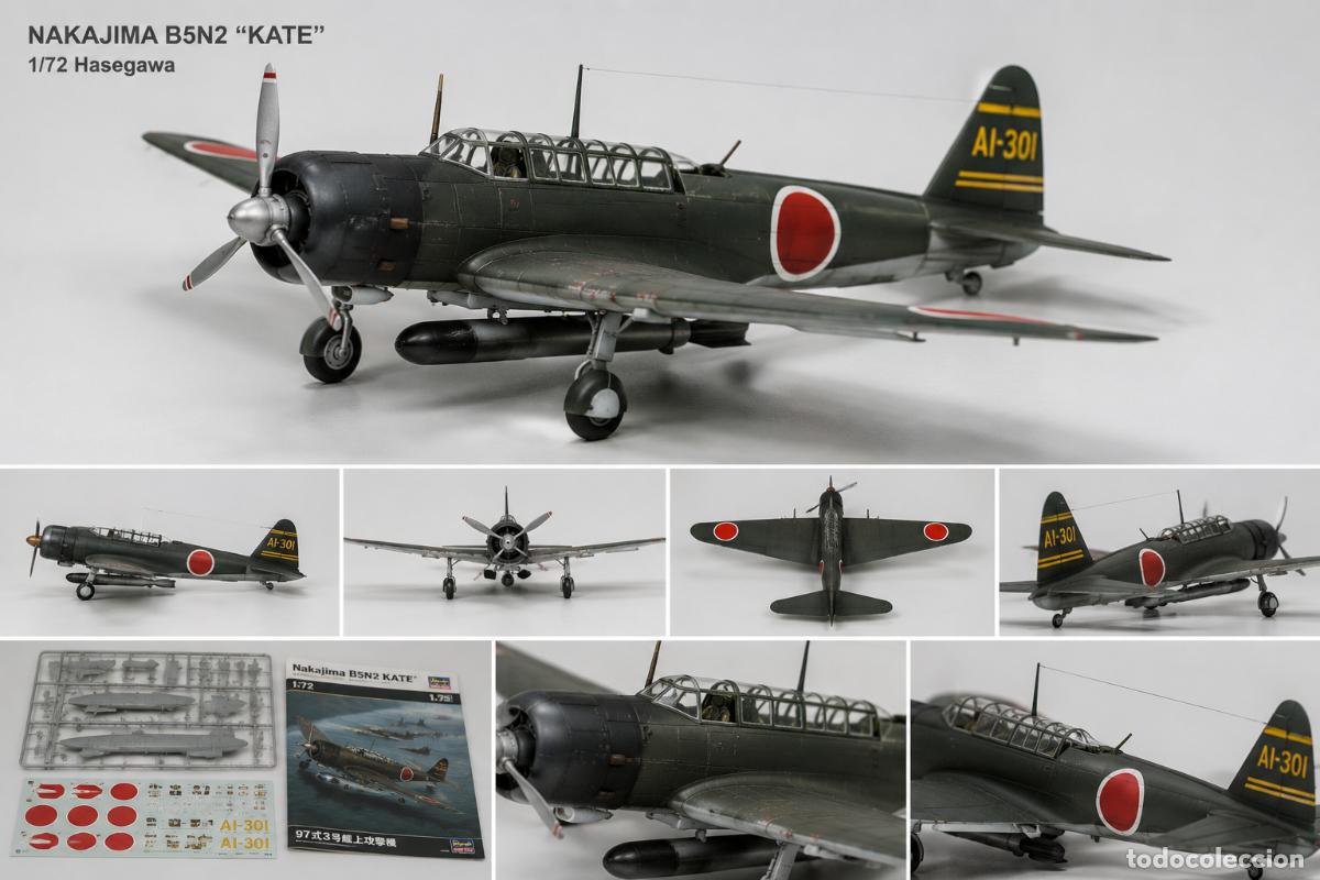 Maquetas: MAQUETA HASEGAWA NAKAJIMA B5N2 KATE ESCALA1/72