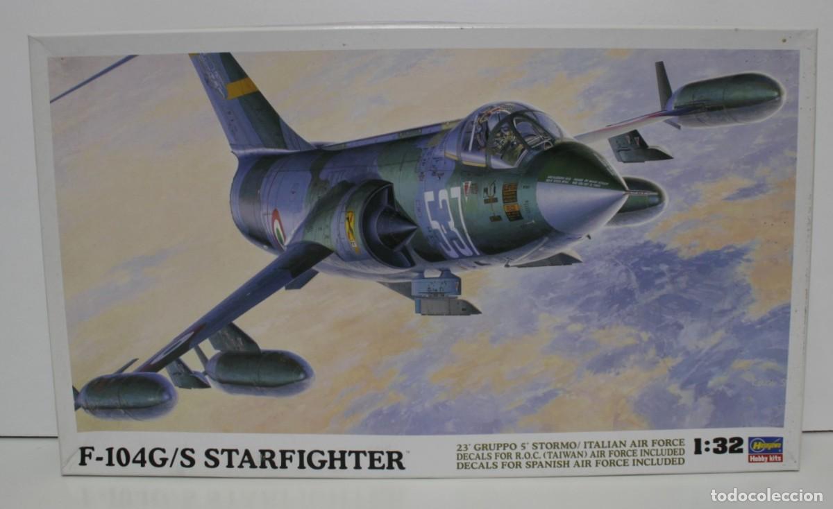 Maquetas: MAQUETA HASEGAWA 08061 LOCKHEED F-104G/S STARFIGHTER ESCALA 1/32