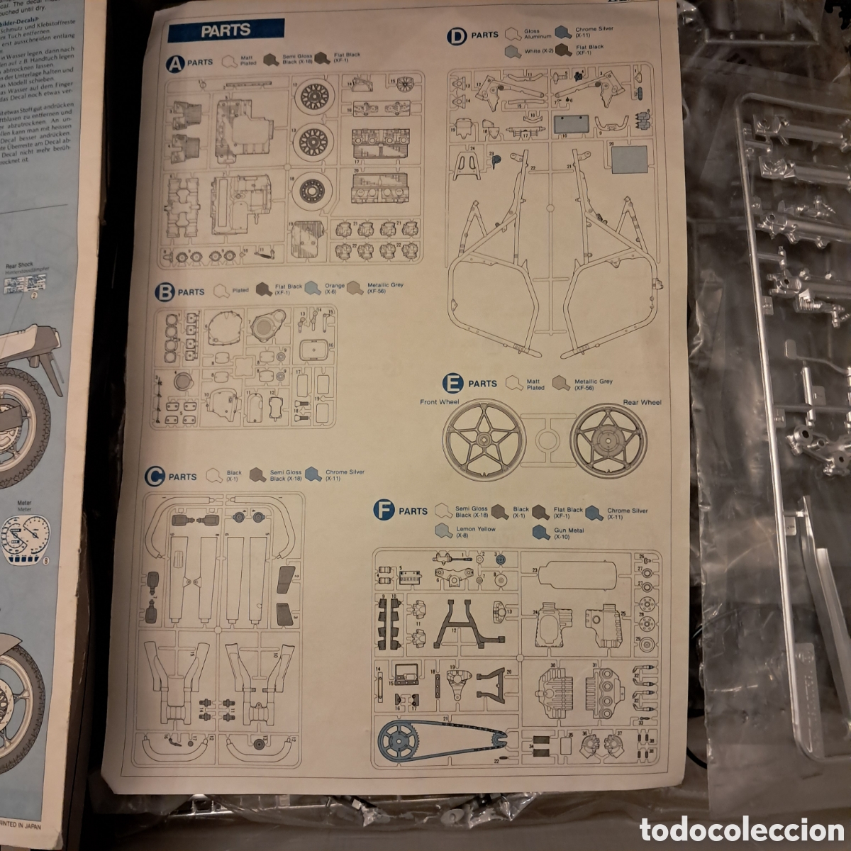 Maquetas: Tamiya Suzuki Katana 1/6 - Foto 4