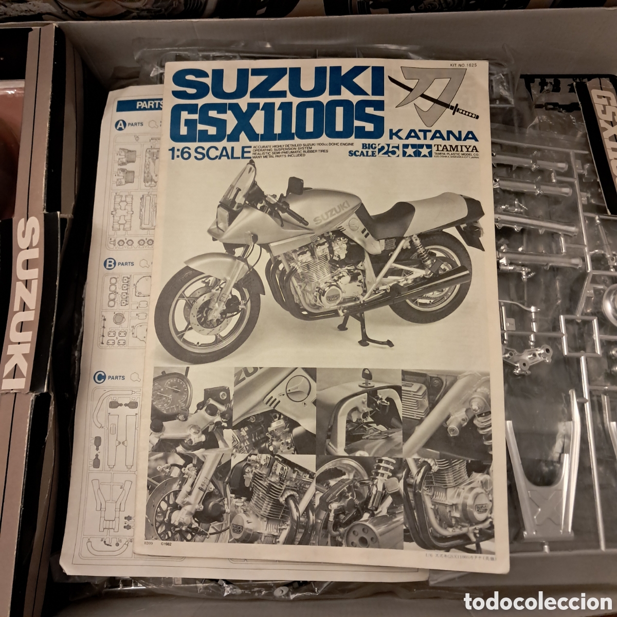 Maquetas: Tamiya Suzuki Katana 1/6 - Foto 11