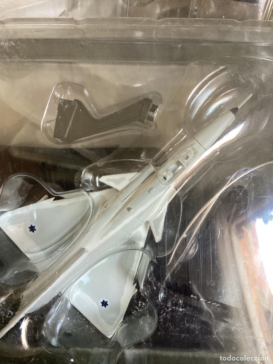 Maquetas: MAQUETA AVI&Oacute;N METAL KFIR. EN BL&Iacute;STER.