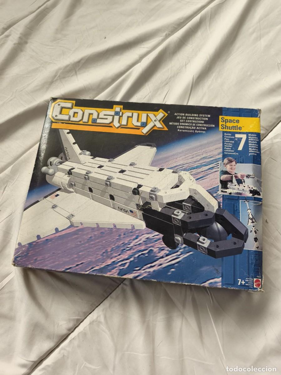 Maquetas: Construx . 15535 . Space Shuttle . Primera edici&oacute;n vintage de 1996 . Mattel . Caja original