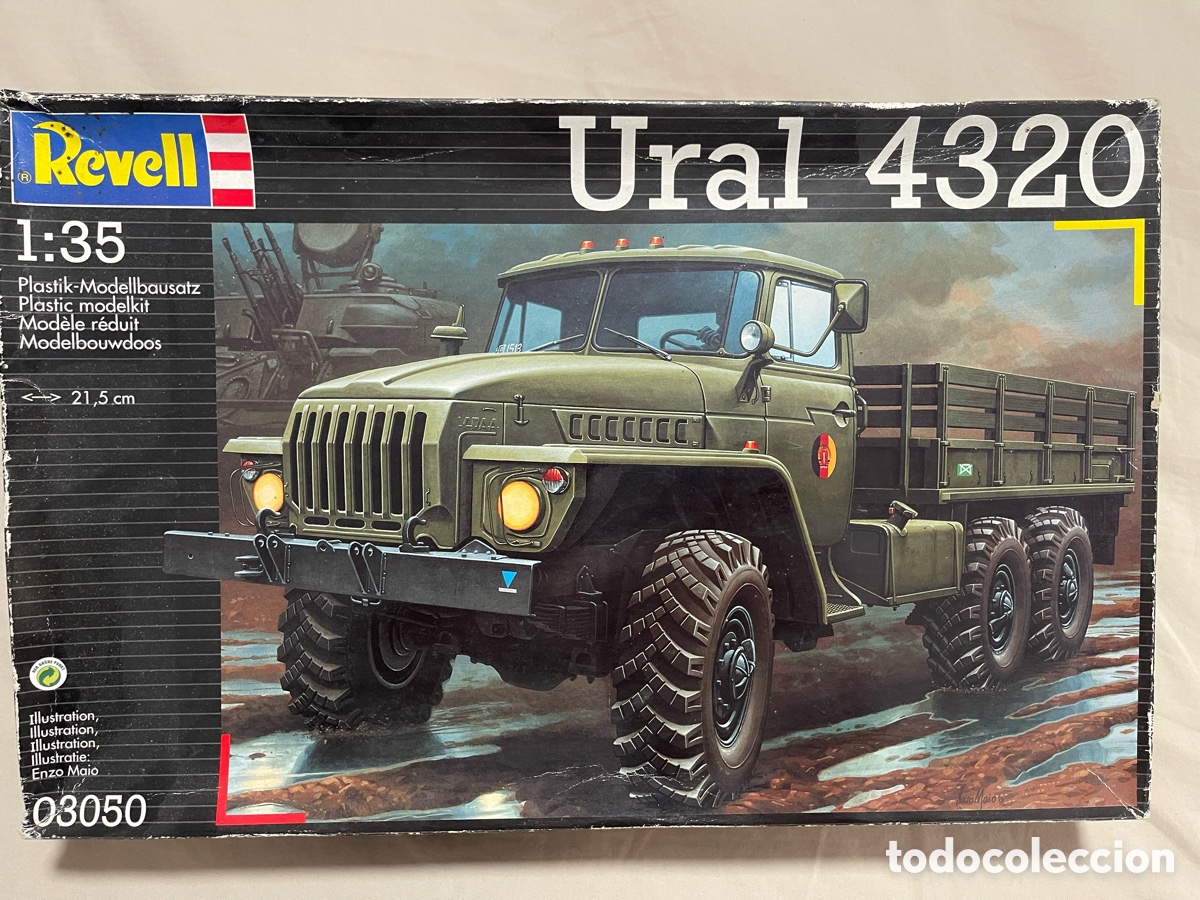 Maquetas: URAL 4320 1:35 REVELL 03050 maqueta carro cami&oacute;n tanque