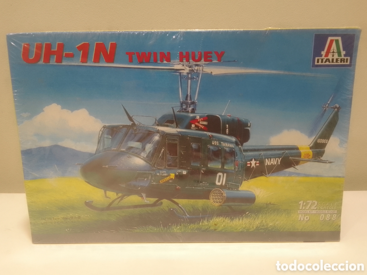 Maquetas: Maqueta helic&oacute;ptero UH - 1 N TWIN HUEY.