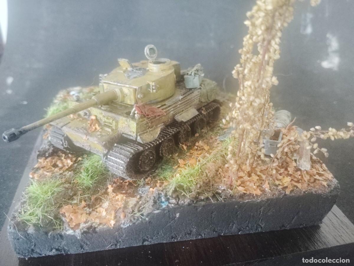 Maquetas: PZKPFW VI TIGER I. DIVISI&Oacute;N GROSS DEUTSCHLAND. OTO&Ntilde;O 1943. DIORAMA ESCALA 1/72