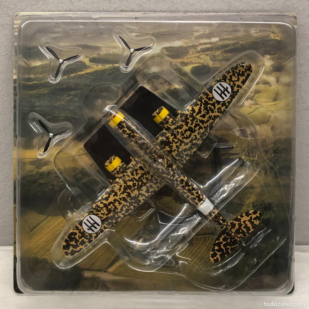Maquetas: AVI&Oacute;N DE COMBATE - R&Eacute;PLICA DE PLOMO - CANT Z 1007BIS ALCIONE - ITALY - SEGUNDA GUERRA MUNDIAL / 872