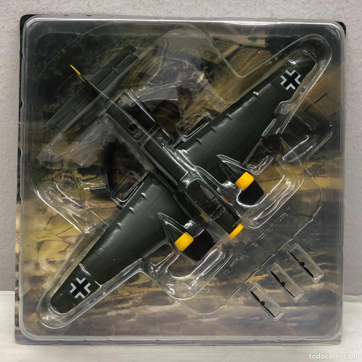 Maquetas: AVI&Oacute;N DE COMBATE - R&Eacute;PLICA DE PLOMO - JUNKERS JU 53/3M - GERMANY - SEGUNDA GUERRA MUNDIAL / 874