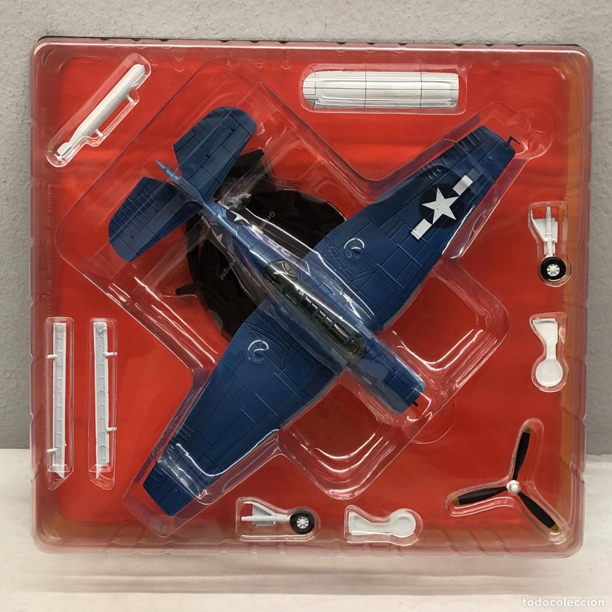 Maquetas: AVI&Oacute;N DE COMBATE - R&Eacute;PLICA DE PLOMO - GRUMMAN TBF AVENGER - USA - SEGUNDA GUERRA MUNDIAL / 880