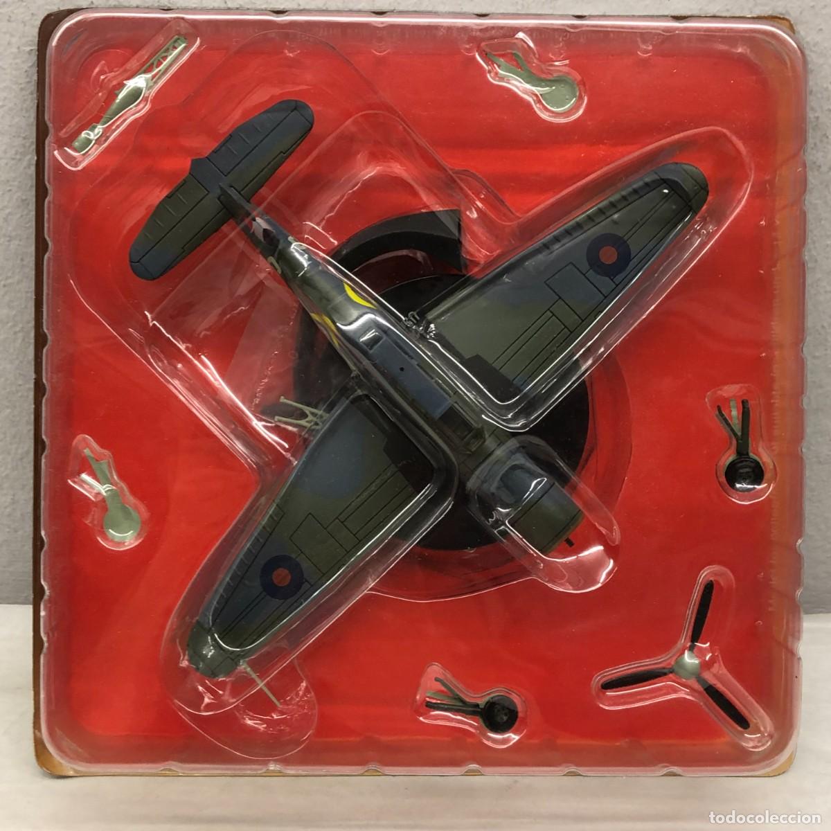 Maquetas: AVI&Oacute;N DE COMBATE - R&Eacute;PLICA DE PLOMO - BLACKBURN SKU MK.II - UNITED KINGDOM - IIWW / 881